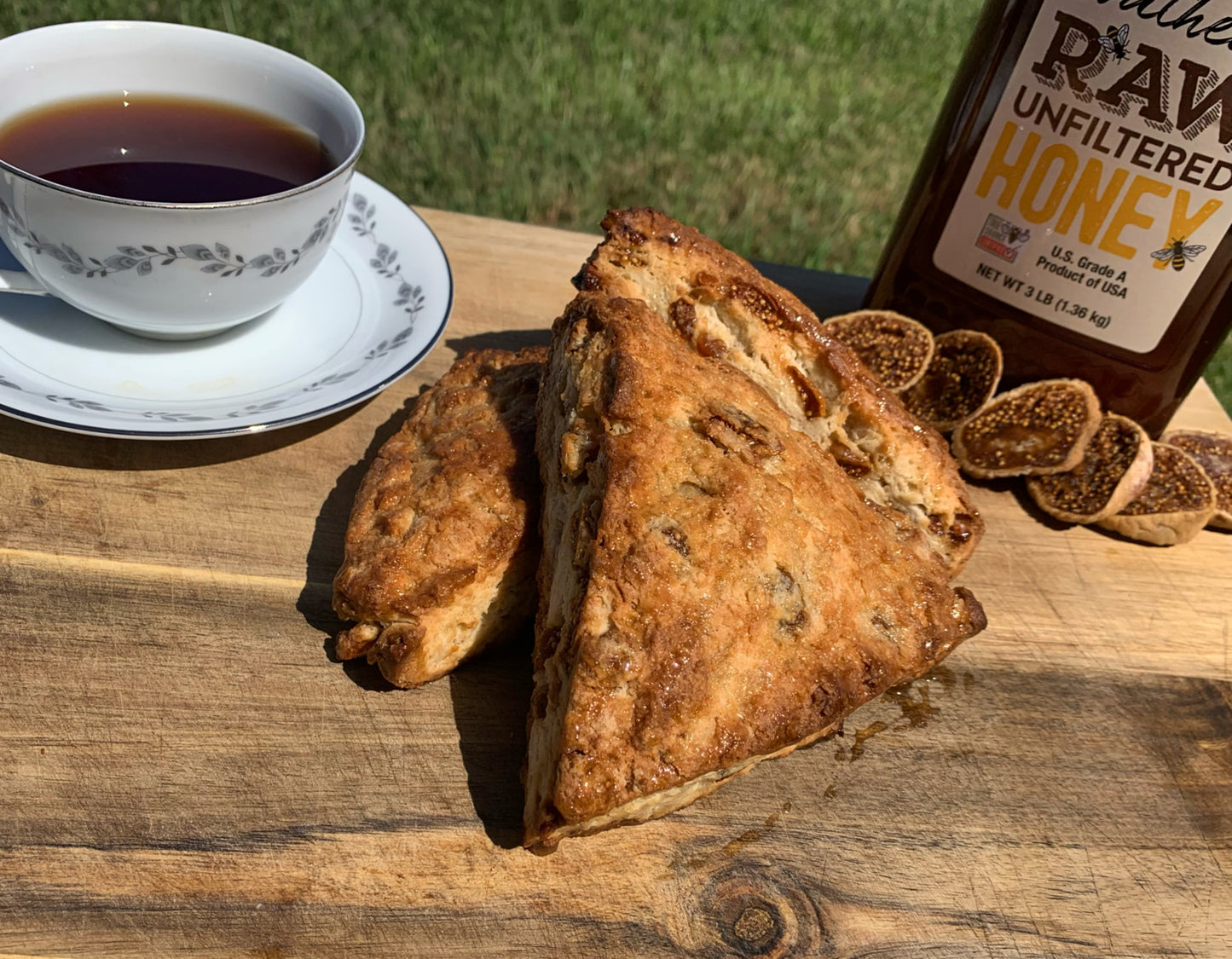 Fig + Honey Scones