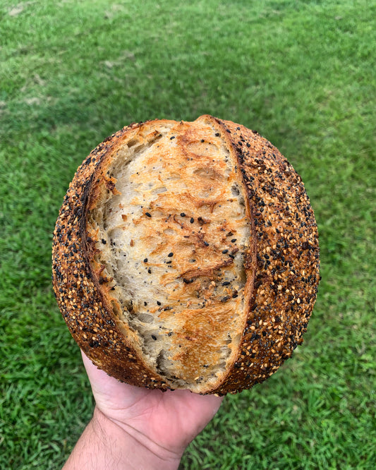 Everything Sourdough Loaf